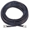 BNC Male to Male Patch Lead | 50 Ohm | Solid Copper Conductor | 10M Length | Black by Bitek Pty Ltd