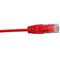 Cat6 RJ45 Patch Lead | 1.5 Metre | 4 Pair Unshielded | Slim Design | Red by Cabac