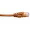 Cat6 RJ45 Patch Lead | 1 Metre | 4 Pair PVC Unshielded | Orange by Cabac