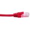 Cat6 RJ45 Red Patch Lead | 1 Metre | 4 Pair PVC Unshielded by Cabac