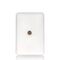 TV Coax Socket Wafer | Slim Line Design | Impact-Resistant | Flush Mount by Transco
