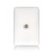 Pay TV Wafer Slim F-Type TV Plate | Flush & Surface Mount | Impact-Resistant by Transco