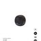 Rotary Dimmer Knob 250W | Easy Install | Matte Black Finish by Trader