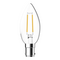 CANDLE 4.2W DIMMABLE  LED FILAMENT LAMP CLEAR 240V - B15