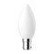 CANDLE 4.2W DIMMABLE  LED FILAMENT LAMP FROST 240V - B15
