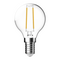 FANCY ROUND 4.2W DIMMABLE  LED FILAMENT LAMP CLEAR 240V - E14