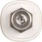 Pay TV Wafer Blue Barrel | Compact Design | Flush & Surface Mount | Electrical White by Transco