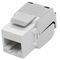 CAT6 Keystone Outlet Bag of 10 | High-Speed Connectivity | Easy Installation | Versatile Use by Cabac
