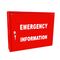 Metal Emergency Information Cabinet | UV Resistant Steel | Secure 003LOCK | Fire Safety by Firebox