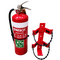 Vehicle Fire Extinguisher Bracket | Adjustable Rubber Straps | Powder Coated Red | 4.5kg by Firebox