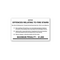 PVC Fire Stairs Offences Sign | UV-Protected Material | Clear Warning | Available in Bulk by Firebox