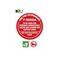 Extinguisher I.D Sign for F-500EA | UV-Protected PVC | Easy Attachment | 225mm x 190mm by Firebox