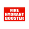 PVC Fire Hydrant and Booster Location Sign | UV-Protected | Clear Visibility | Easy Installation by Firebox