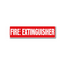 Self-Adhesive PVC Fire Extinguisher Location Label | UV-Protected | Easy Application | Clear Identification by Firebox