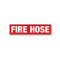 Self-Adhesive PVC Fire Hose Location Label | UV-Protected | Easy Application | Clear Marking by Firebox