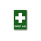Self-adhesive PVC First Aid Location Sign | UV-Protected | Easy Application | Compact Size by Firebox