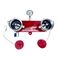 Dual Booster Valve Rear Outlet QRT Assembly | 304 Stainless Steel | 2100 kPa Working Pressure | Red Finish by Firebox