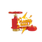 65mm QRT Outlet with 65mm BSP Male Inlet | Durable Brass | Painted Red Finish | 1400 kPa by Firebox