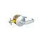 Fire Rated Leverset Pro 7000 | 2-Hour Fire Rating | Satin Chrome Finish | Heavy Duty Brass by Firebox