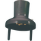 Batten Holder with Plug | Durable Design | Ideal for Residential & Commercial Use | Black by Dexton