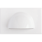 Wall Plate Bull Nose White | Durable Design | Ideal for Residential & Commercial Use by Dexton