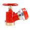 65mm BSP Threaded Storz x 80mm RG Inlet | Angled Design | Durable Brass Construction | Painted Red by Firebox