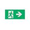 Right Arrow Mile Pictogram 40m | Clear Directional Guidance | Compatible with elumen MILE Range by Firebox