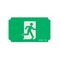 Emergency Exit Running Man Pictogram | 24m Length | Durable Decal & Clear Visibility | Firebox