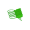 Green Security Tie | Durable PVC Material | Pack of 100 | Easy Identification by Firebox