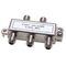 4 Way F Type Splitter | 5-2400MHz Frequency Range | Compact Design | Easy Installation by FOXAP