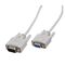 DB9 Serial Extension Cable | 2M Length | Male to Female | Durable Design by Unbranded