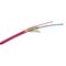 Fibre Duplex Cable 2 Core OM4 | 2mm | LSZH Jacket | Erika Violet by MSS
