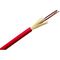 Fibre 6 Core OM3 Indoor/Outdoor Riser Cable | LSZH Jacket | Red by MSS