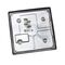 Commercial Hot Plate 3000W | 440V | 300MM Cooking Surface | Durable Design by Unbranded