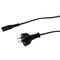 Cable Power Figure 8 | 2M Length | Durable Design & Flexible Use | Black by HPL