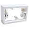 Wall Mount Block 35mm | Durable White Finish | Easy Installation by BrandName