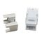 Cat6A Keystone Jack | 110 Termination | White | High Performance by Matchmaster