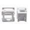 Cat6 RJ45 Jack Shuttered | K/110 | White | High Performance by Unbranded