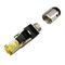 Category 6A Fully Shielded RJ45 Plug | Field Termination | Bag of 10 by Matchmaster