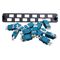 Flat Coupler Panel Kit 24F | Includes Thru Adaptor | 1-12 Ports | LCD by Matchmaster