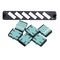 Flat Coupler Panel Kit 12F | Includes Thru Adaptor | OM3 Compatible by Unbranded