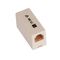 RJ12 Coupler F-F Adaptor | Compact Design | Easy Installation by Unbranded