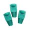 Strain Relief Boot RJ45 Green | Pack of 10 | Durable Design & Easy Installation by Matchmaster