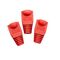 Strain Relief Boot RJ45 | Red | 10 Pack | Durable Design by Matchmaster