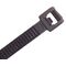 Cabac Nylon 66 Heavy Duty Releasable Cable Tie 370 x 7.6mm UV Black