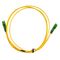 Fibre Patch Lead Singlemode 3 Metre | Yellow LSZH | 2mm Duplex Design by MSS