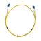 Fibre Patch Lead LC-LC Singlemode | 2 Metre Length | Yellow LSZH | 3mm Duplex by MSS