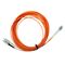 Fibre Patch Lead SC to LC | 10 Metre | OM1 | LSZH 2mm Duplex | Orange by MSS