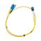 Fibre Patch Lead SC to LC | 1 Metre | Yellow LSZH | 2mm Duplex by MSS