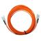 Fibre Patch Lead SC-SC OM1 | 10 Metre Length | Orange LSZH | 3mm Duplex by MSS